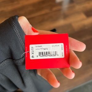 SPANX 7/8 Booty Boost Legging XS Black